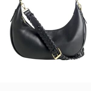 New Hobo bag Black Vegan leather New NWOT